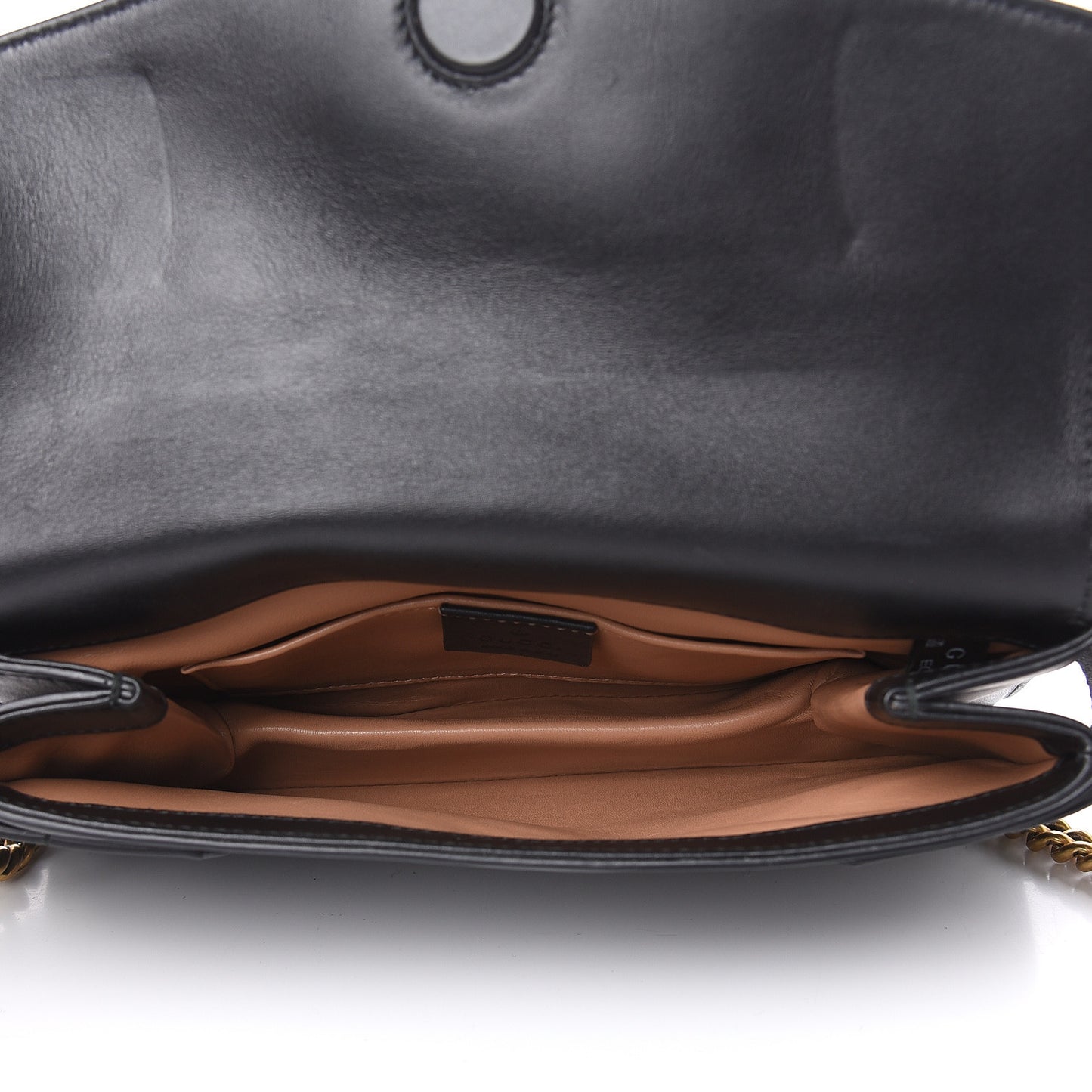 Nappa Sylvie Web Tiger Broadway Shoulder Bag Black