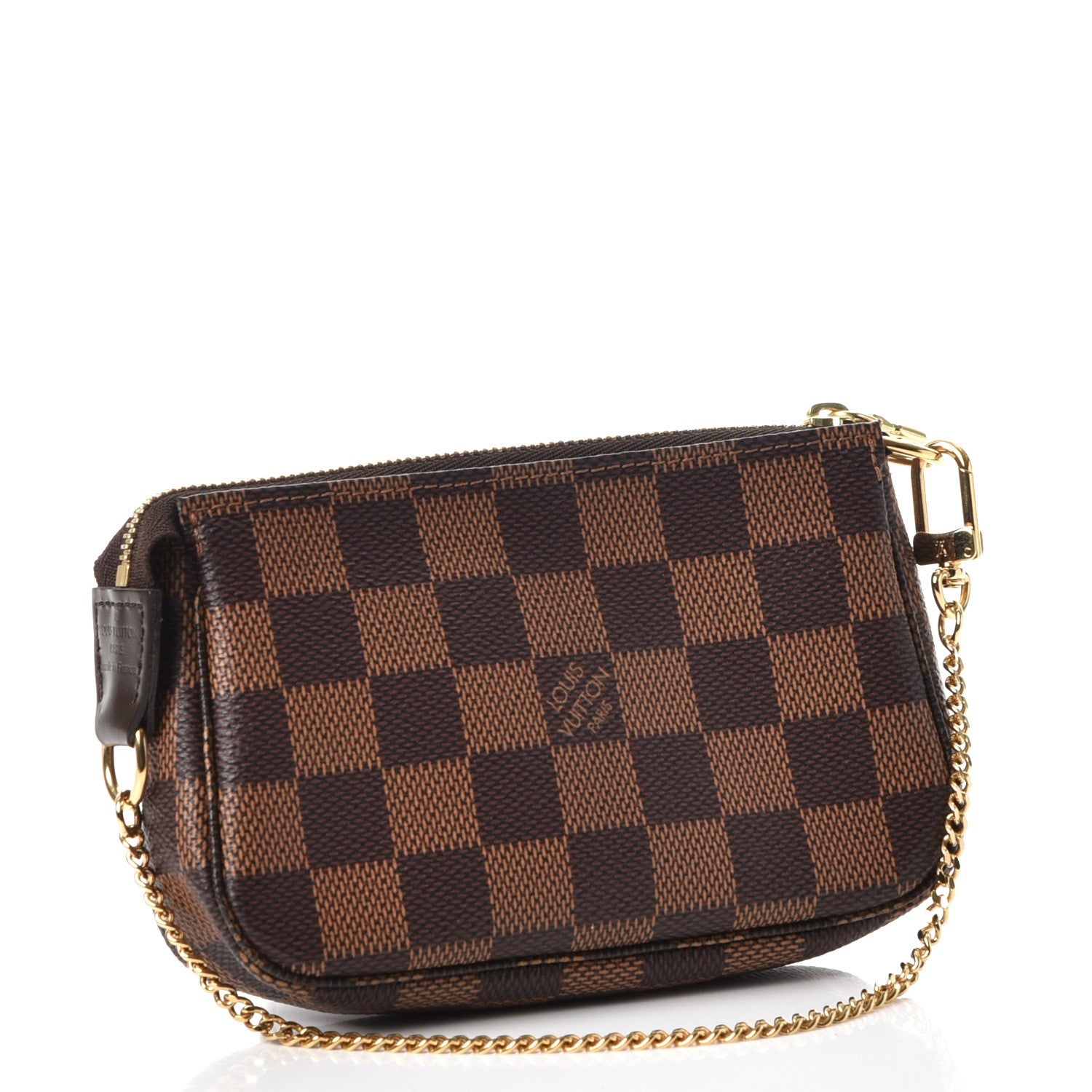 Louis Vuitton Damier Ebene Mini Pochette Accessories 3 of 7