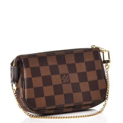 Louis Vuitton Damier Ebene Mini Pochette Accessories 3 of 7