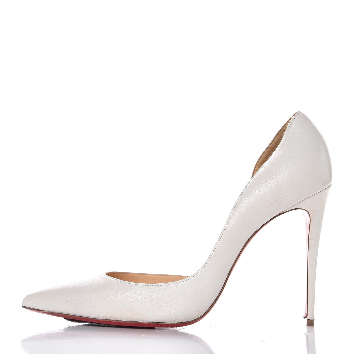 Shiny Nappa Iriza 100 Pumps 41.5 White