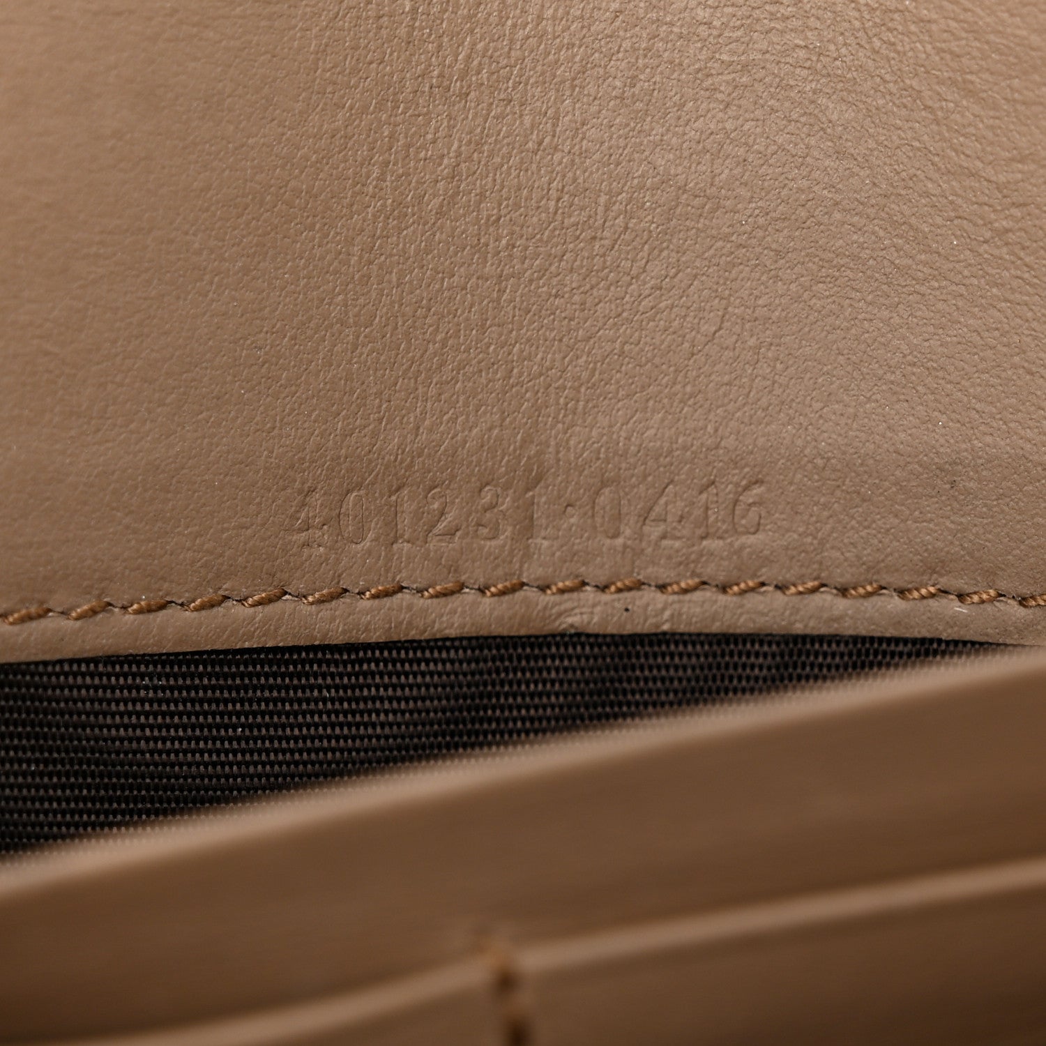 Gucci GG Supreme Monogram Mini Dionysus Chain Wallet Beige Taupe 7 of 11