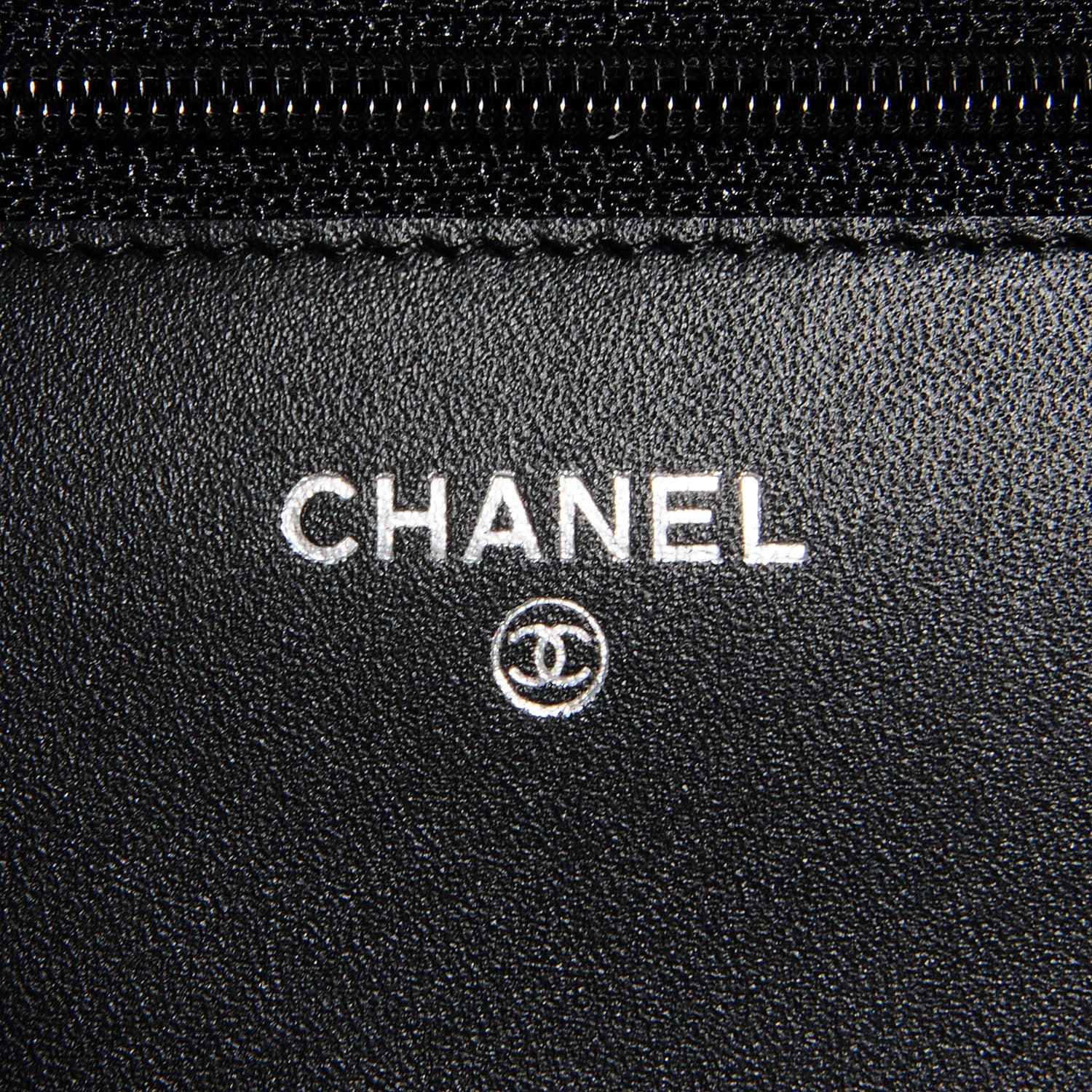 Chanel Caviar Timeless CC Wallet On Chain WOC Black 7 of 8