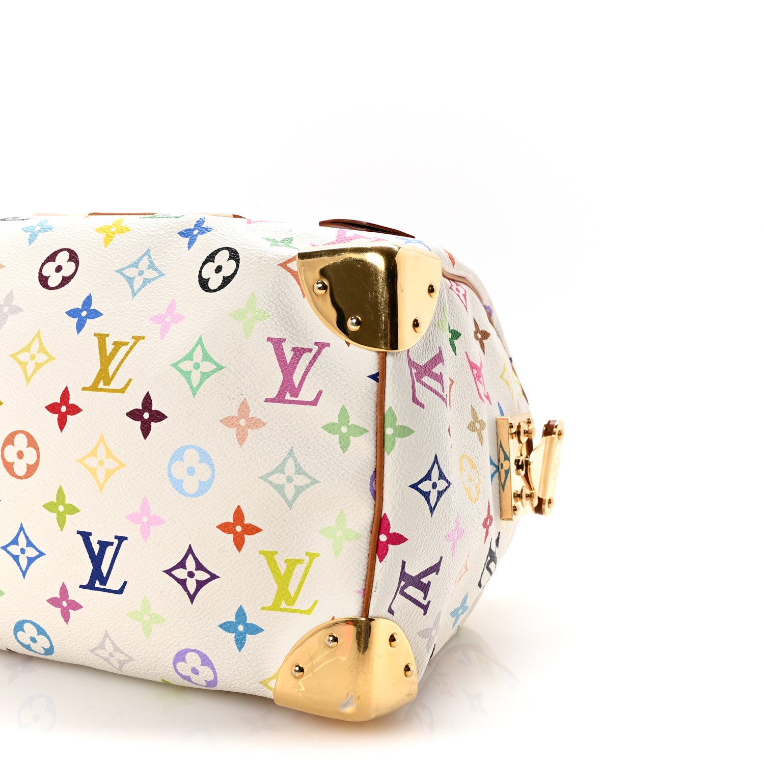 Louis Vuitton Monogram Multicolor Speedy 30 White 9 of 9