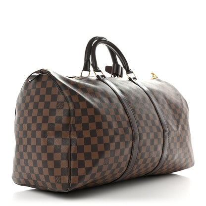Louis Vuitton Damier Ebene Keepall 50 2 of 9