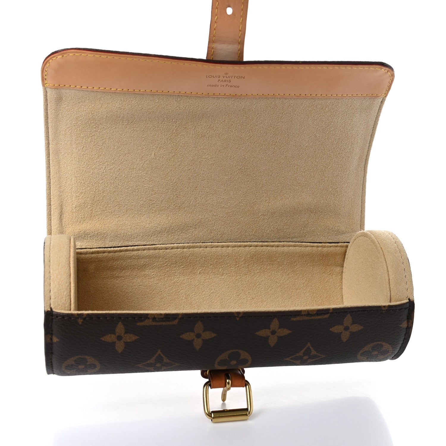 Louis Vuitton Monogram 3 Watch Travel Case 5 of 9