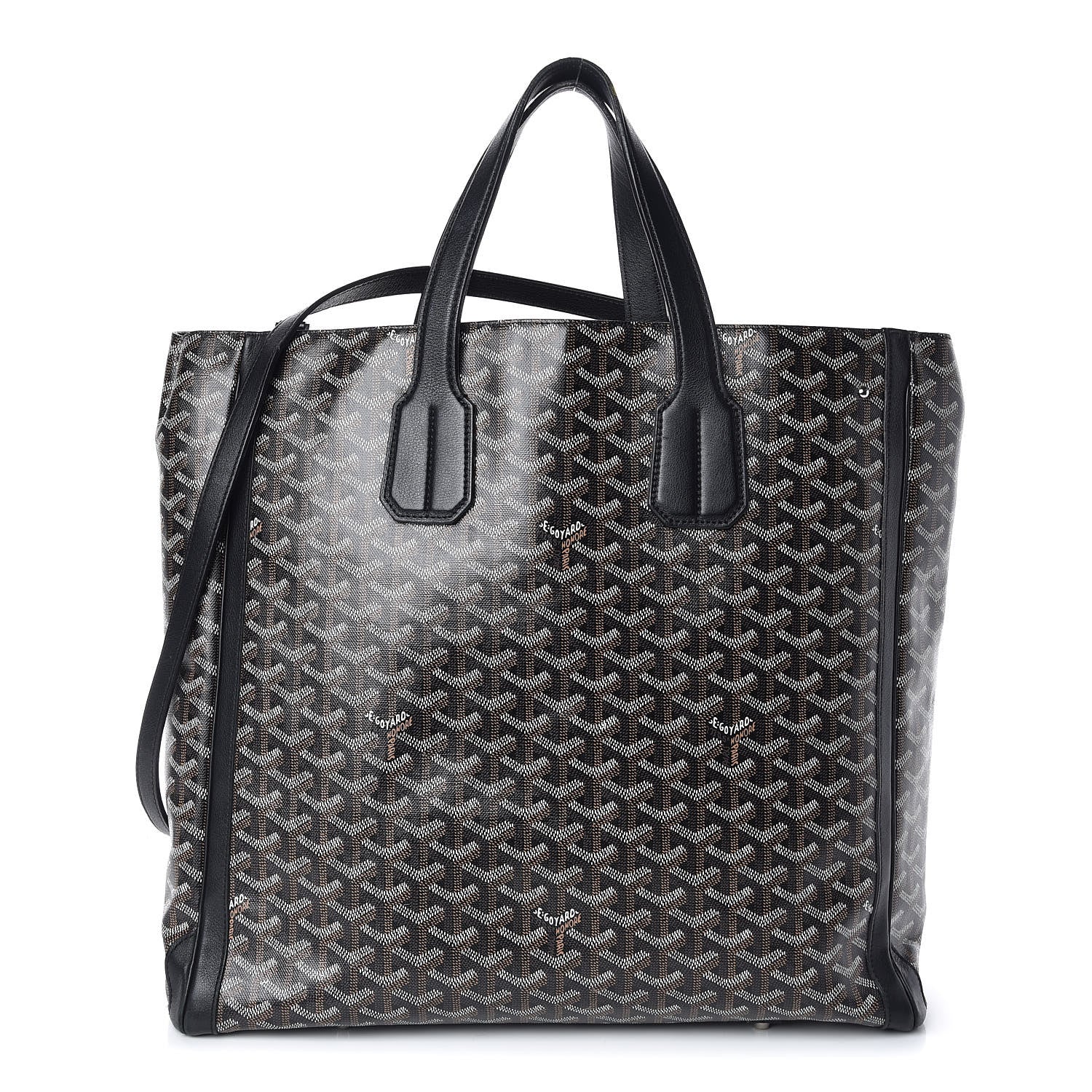 Goyard Goyardine Voltaire Tote Black 1 of 17