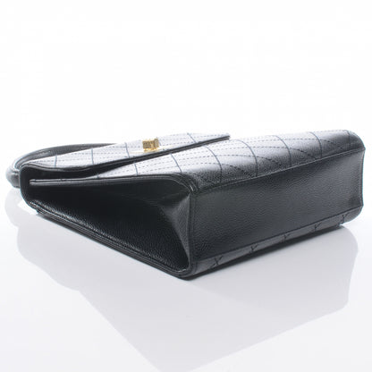 Chanel Caviar Mademoiselle Kelly Flap Bag Black 4 of 7