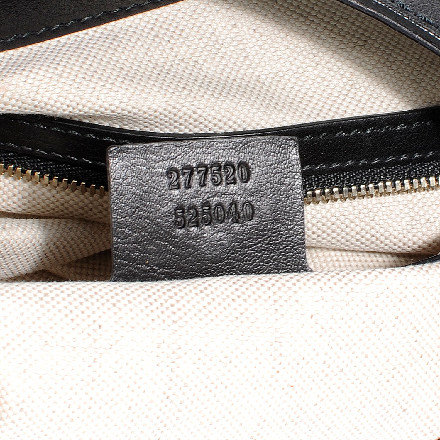Gucci Leather Jackie Medium Shoulder Bag Black 7 of 7