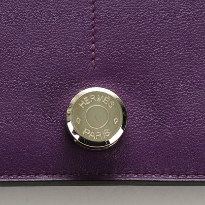Hermes Swift Dogon Duo Wallet Ultraviolet 7 of 13