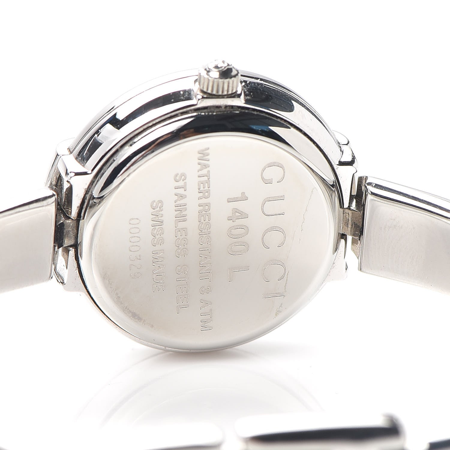 Gucci Stainless Steel 25mm 1400L Quartz Watch Black 4 of 5