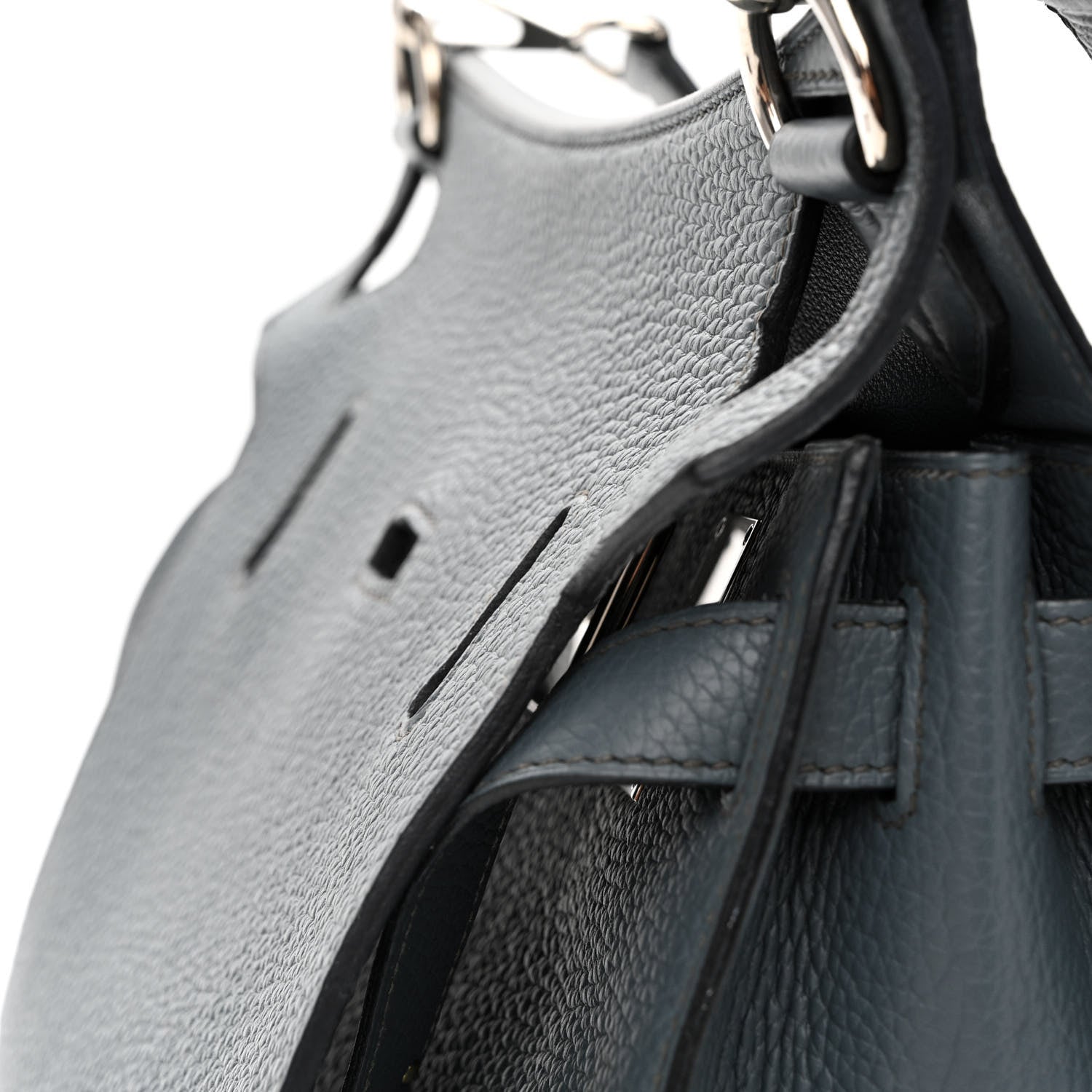 Hermes Taurillon Clemence Jypsiere 31 Bleu Ocean 13 of 17