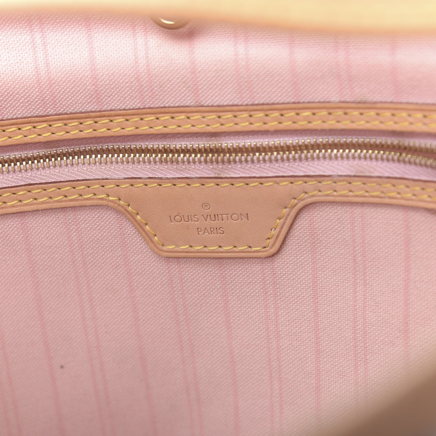 Louis Vuitton Damier Azur Delightful PM Rose Ballerine 5 of 9