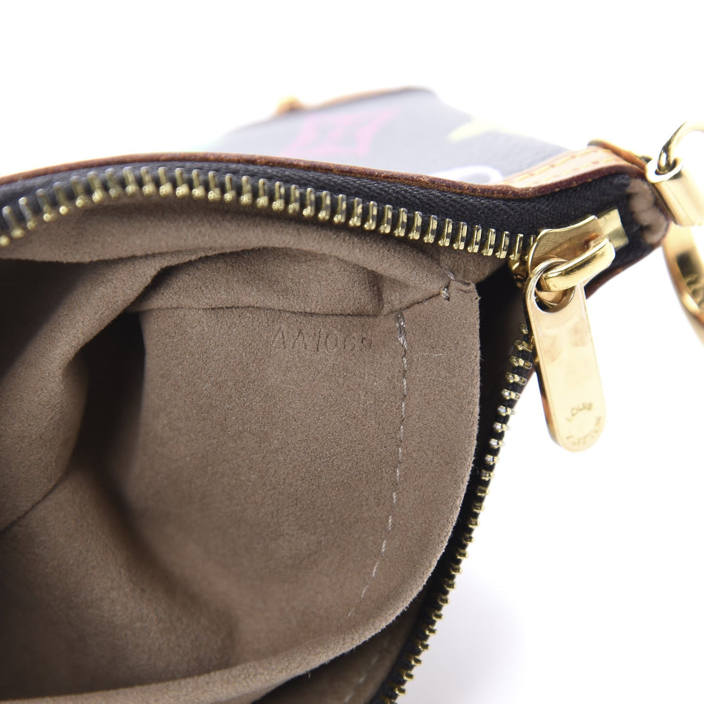 Monogram Multicolor Pochette Milla MM Black