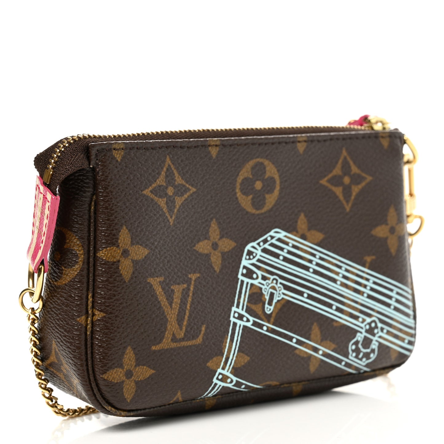Monogram 2014 Christmas Animation Mini Pochette Accessories
