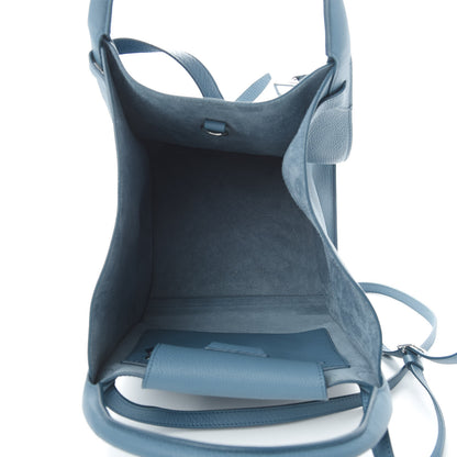 Celine Supple Grained Calfskin Small Long Strap Big Bag Slate Blue 6 of 12