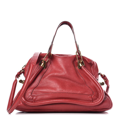Chloe Calfskin Medium Paraty Holly Berry 1 of 21