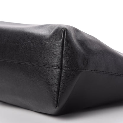 Fendi Vitello Elite Cuoio Monster Buggies Medium Roll Tote Black Multicolor Blue Cobalto 7 of 10