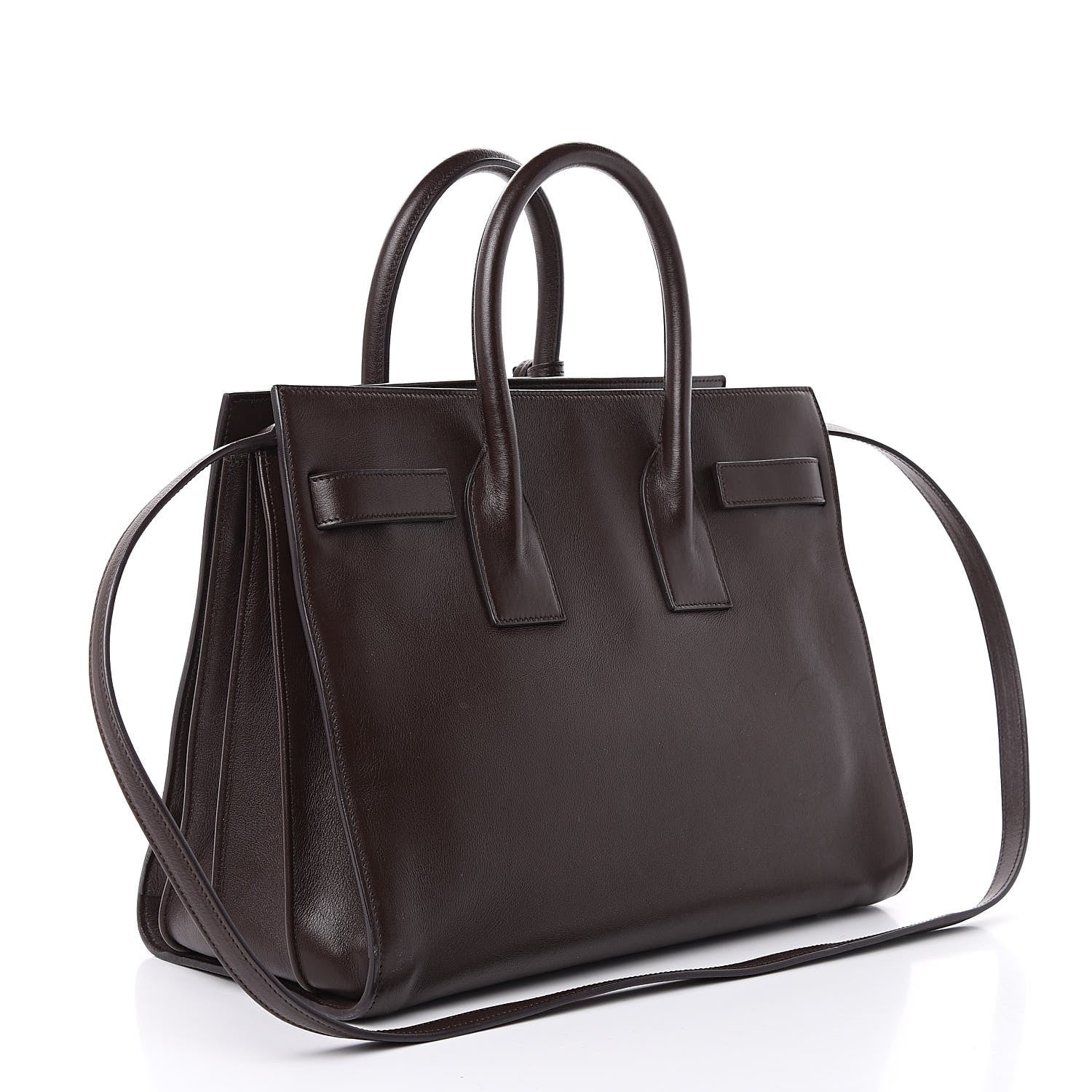 Saint Laurent Calfskin Small Sac De Jour Amarena 3 of 13