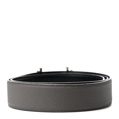 Hermes Togo Box 32mm Gamma Belt 95 Black Etain 2 of 9