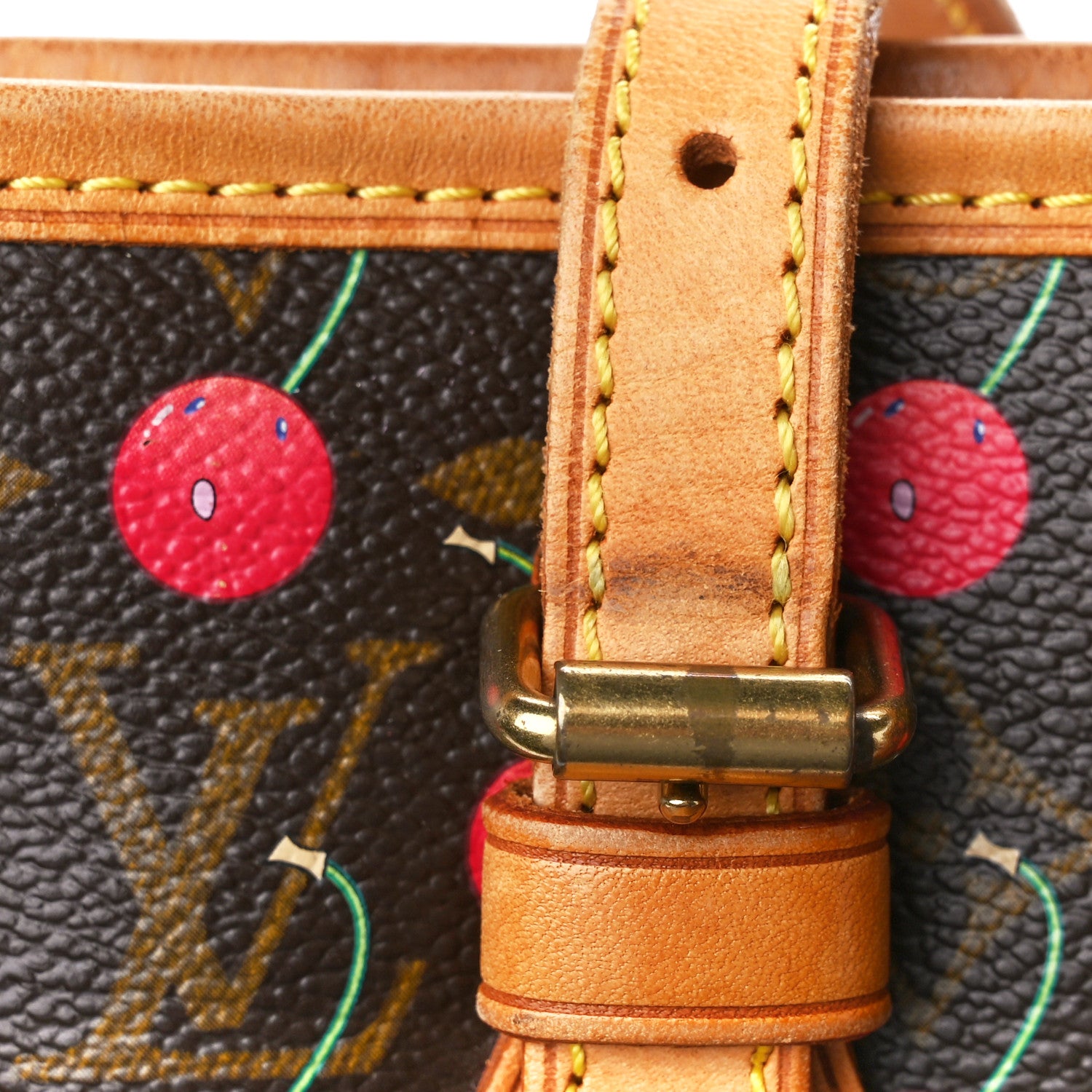 Louis Vuitton Monogram Cerises Bucket Bag 18 of 21