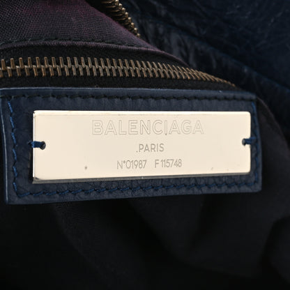 Balenciaga Agneau Classic Hardware City Bleu Obscur 7 of 11