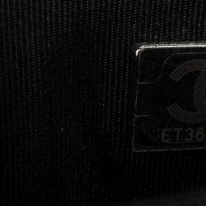 Chanel Pearly Lambskin Quilted Wallet On Chain WOC So Black 8 of 11