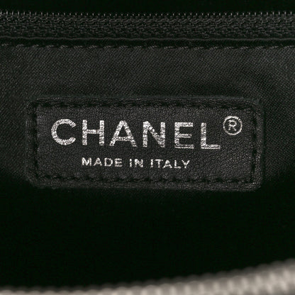 Chanel Caviar Quilted Grand Shopping Tote GST Black 6 of 10