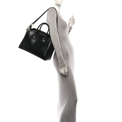Givenchy Shiny Lord Calfskin Medium Antigona Black 2 of 10