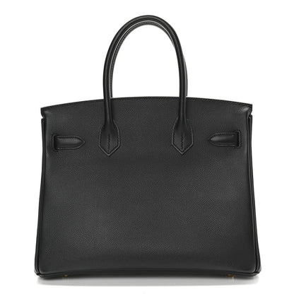 Hermes Epsom Birkin 30 Black 4 of 33