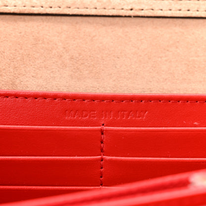 Christian Louboutin Metallic Calfskin Glitter Spikes Multimetal Paloma Clutch Rose Gold 6 of 9