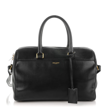 Saint Laurent Smooth Calfskin Classic Duffle 6 Bag Black 1 of 9