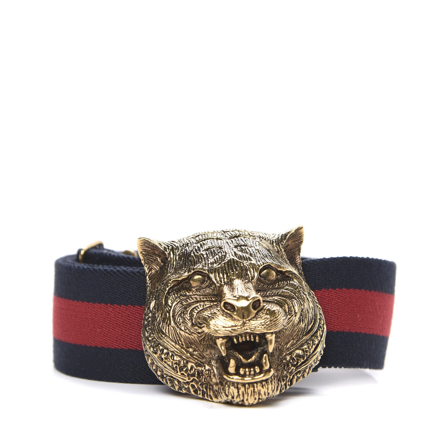 Web Feline Buckle Belt 100 40 Blue Red