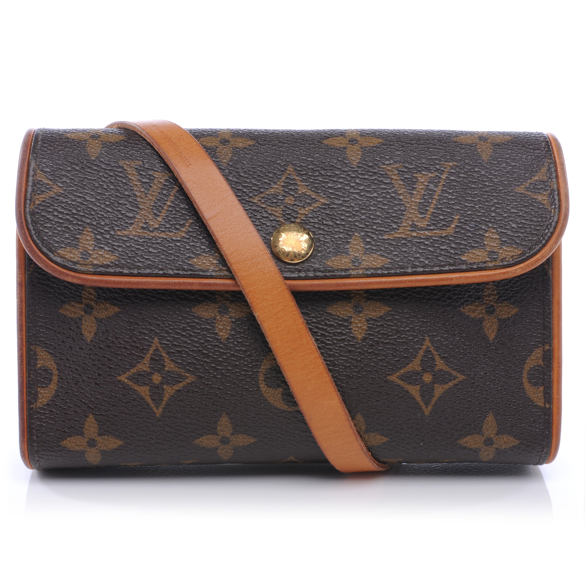 Louis Vuitton Monogram Pochette Florentine Bum Bag 1 of 9