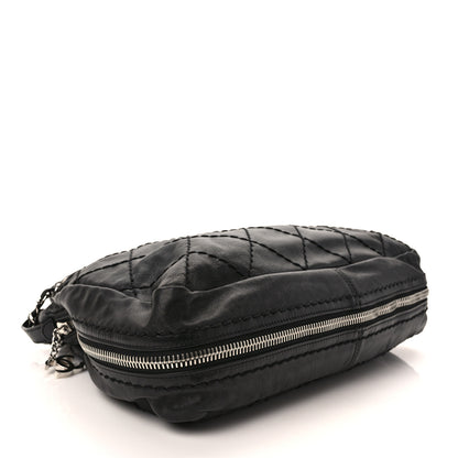 Chanel Lambskin Expandable Tote Black 4 of 11