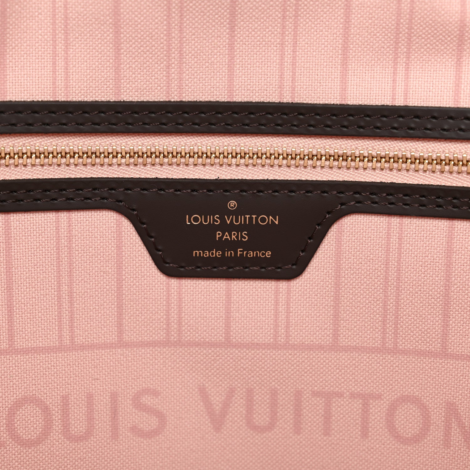 Louis Vuitton Damier Ebene Braided Neverfull MM  Pink 8 of 11