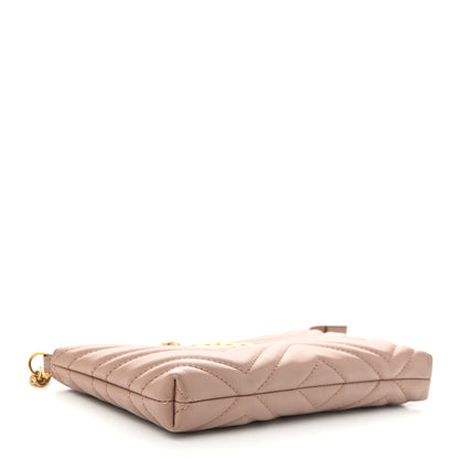 Gucci Calfskin Matelasse Mini GG Marmont Chain Bag Porcelain Rose 4 of 11