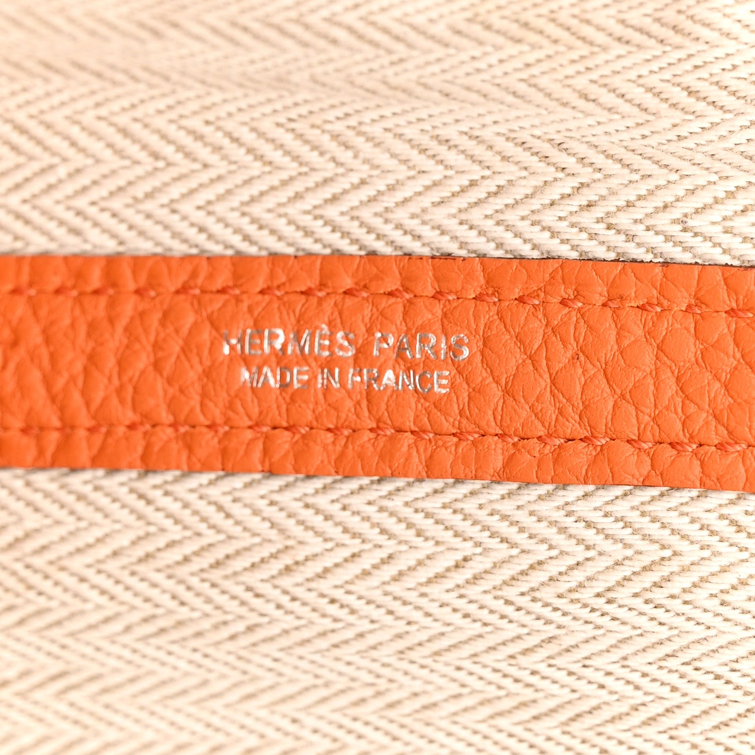 Hermes Negonda Garden Party 36 MM Orange 6 of 10