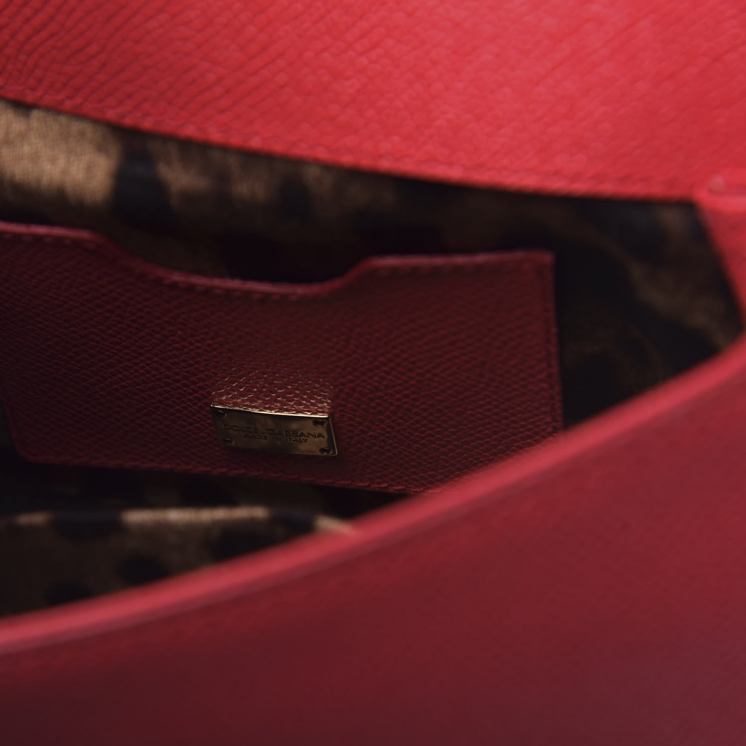 Dolce & Gabbana Dauphine Mini Miss Sicily Satchel Dark Red 5 of 8