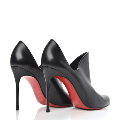 Christian Louboutin Nappa Dugueclina 100 Ankle Booties 39 Black 4 of 7