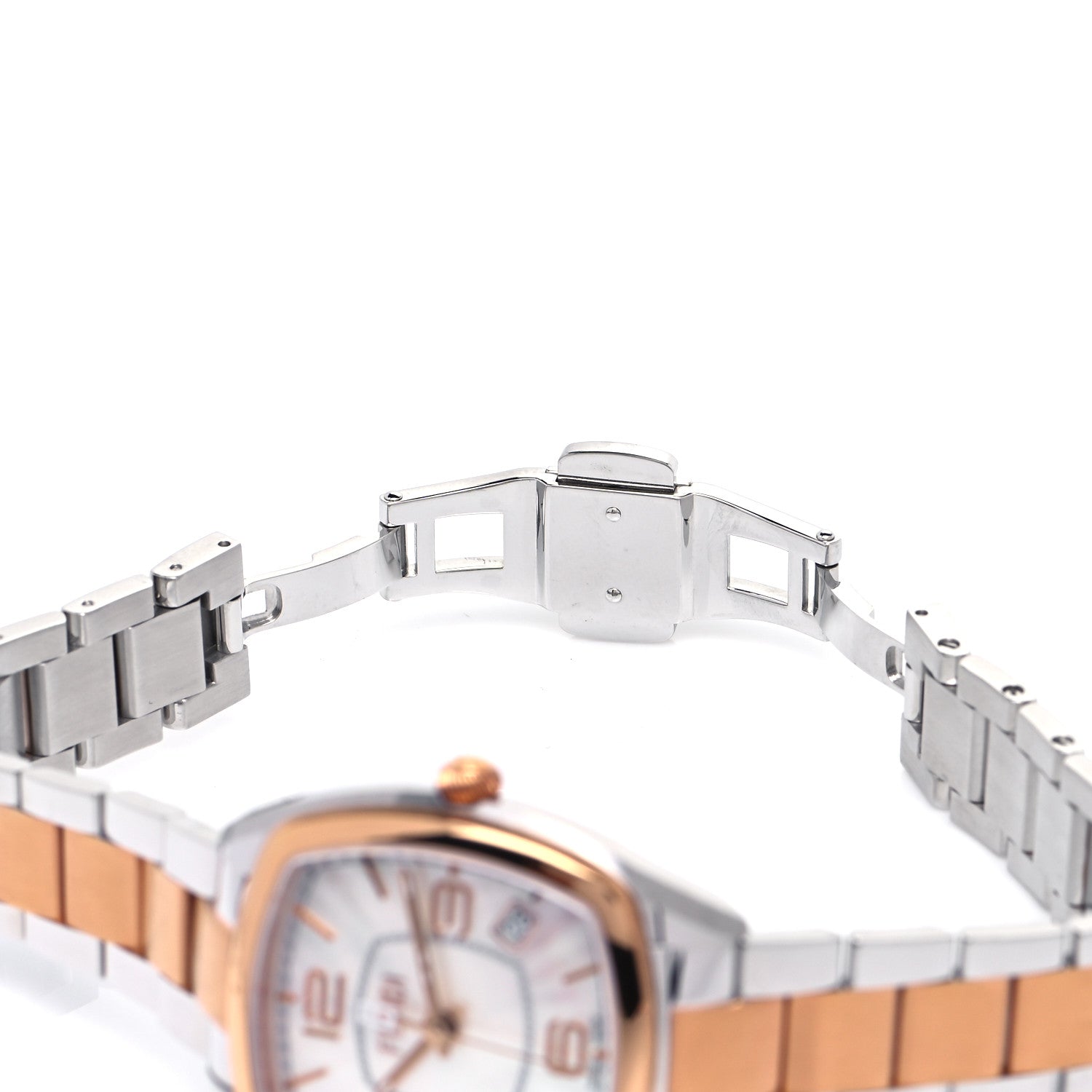Fendi Stainless Steel Mother of Pearl 32mm Momento Two Tone Quartz Watch 6 of 7