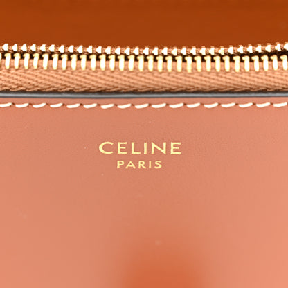 Celine Natural Calfskin Besace Small 16 Wallet on Chain Tan 6 of 10