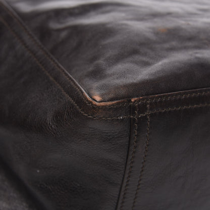 Saint Laurent Calfskin Medium Downtown Brown 14 of 19