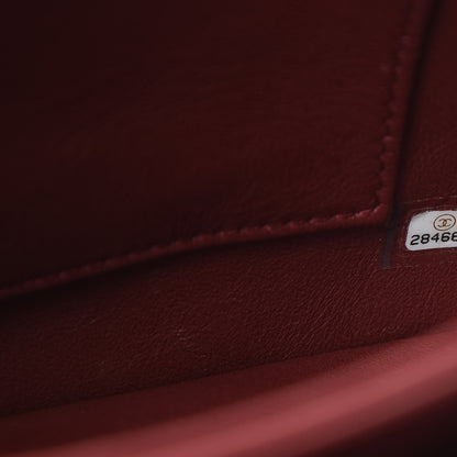 Chanel Lambskin Quilted Medium Trendy CC Flap Dual Handle Bag Burgundy 7 of 12