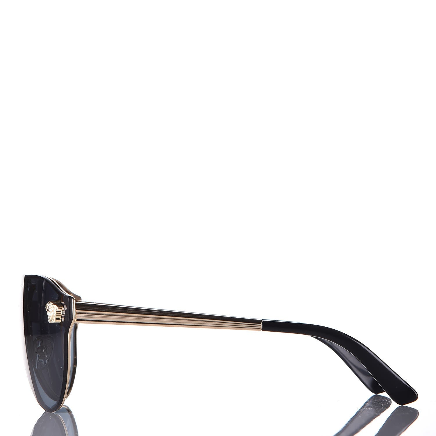 Versace Aviator Sunglasses VE2161 Gold Black 3 of 7
