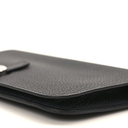 Hermes Togo Dogon Duo Wallet Black 9 of 10