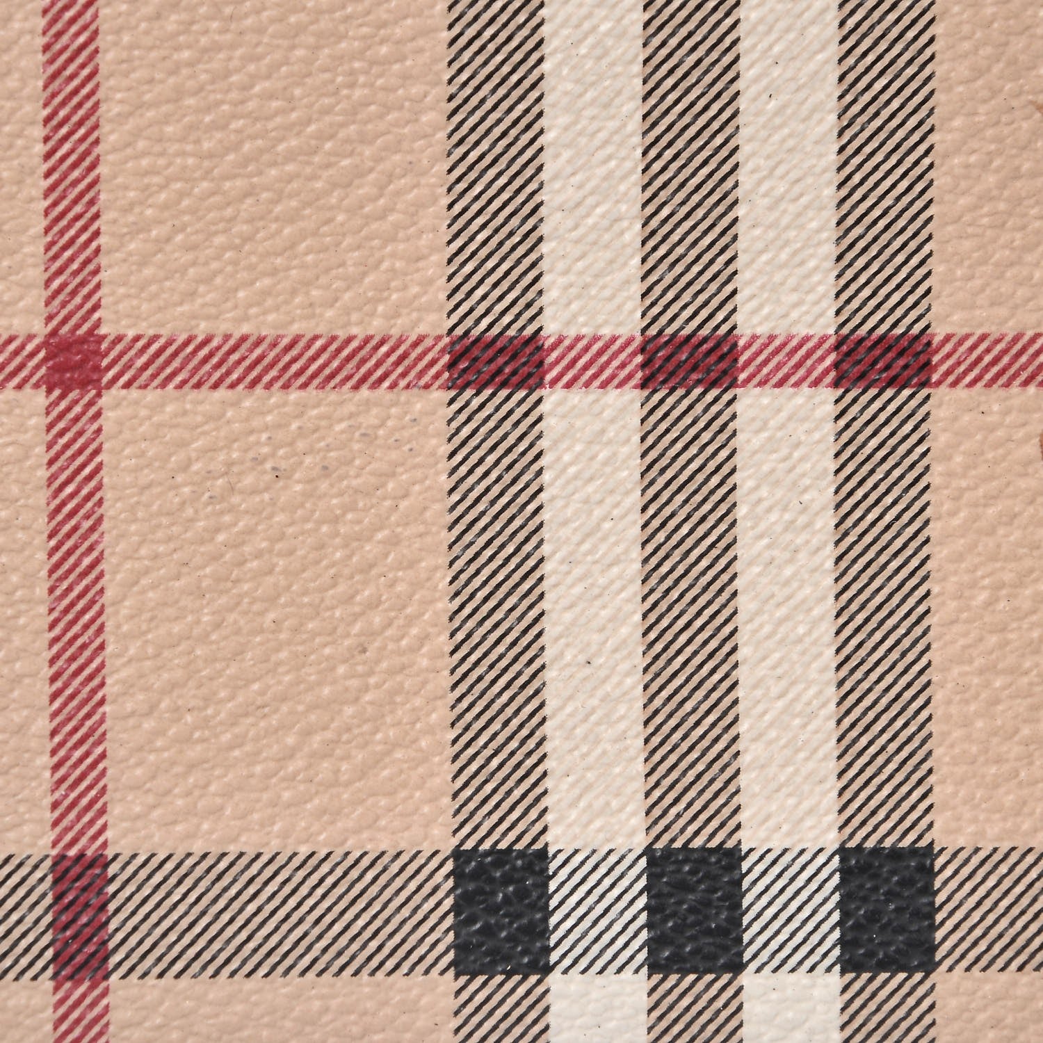 Burberry Haymarket Check Continental Wallet Chocolate 9 of 11