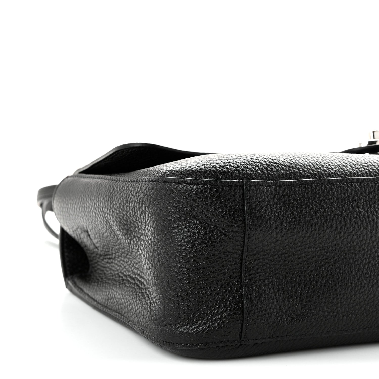 Chanel Grained Calfskin Small Souplissimo Maxi Flap Black 9 of 10