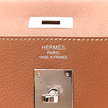 Hermes Togo Kelly Retourne 35 Gold 6 of 11