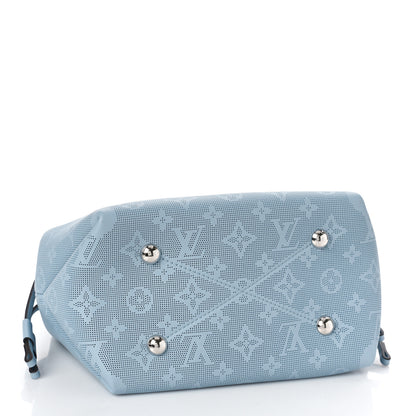 Louis Vuitton Calfskin Reverse Mahina Bella Horizon Blue 5 of 9