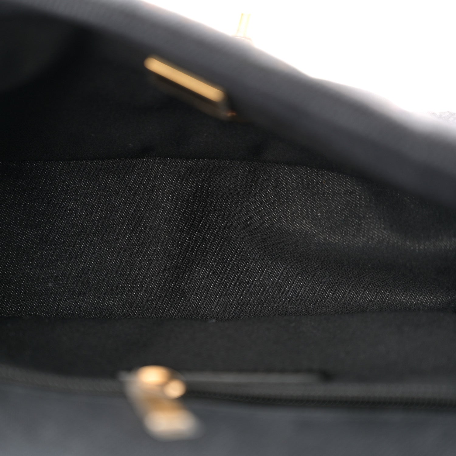 Chanel Denim Quilted Denim Mood Mini Rectangular Flap Black Multicolor 5 of 11